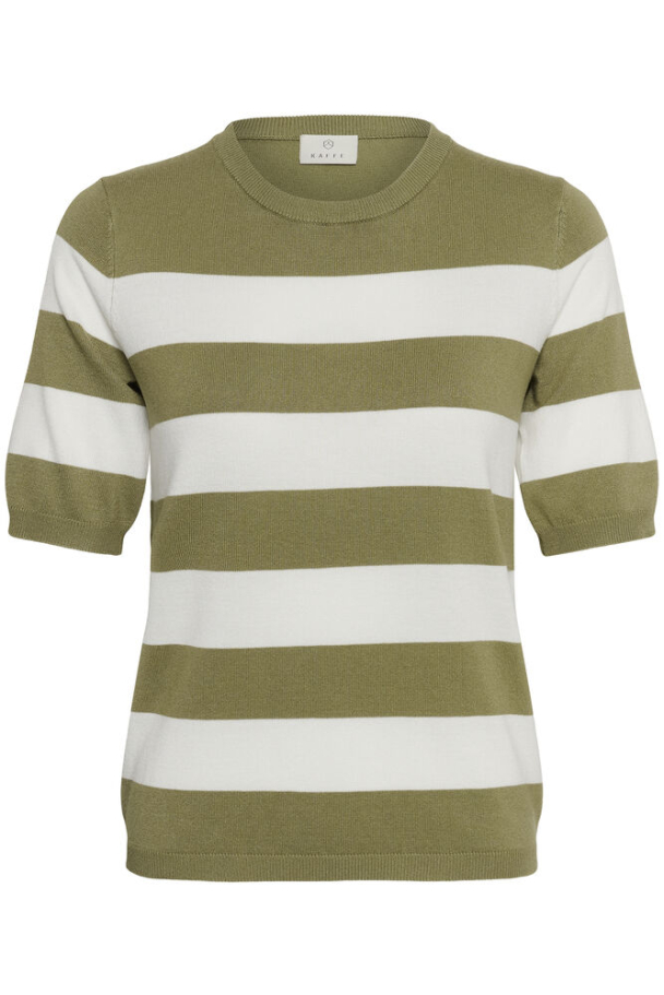 KAlizza Striped Topp grønn/offwhite - Image 3