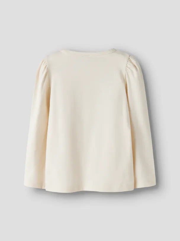 NMFKimia langermet topp, offwhite - Image 3