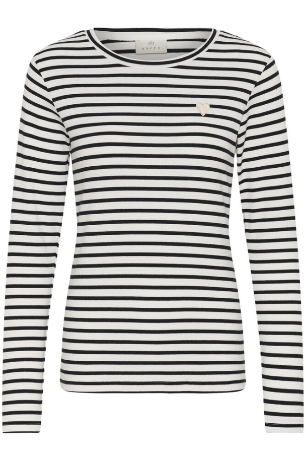 Liddy Topp hvit/brun - Image 3