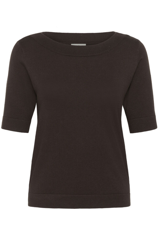 Kalizza Topp m/båthals Brun - Image 3