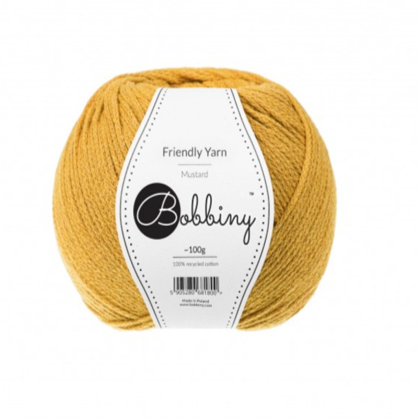 Bobbiny Friendly Yarn - Mustard - Image 1