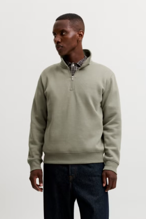 Bradley Sweat Zip Polo 