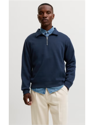 Bradley Sweat Zip Polo 