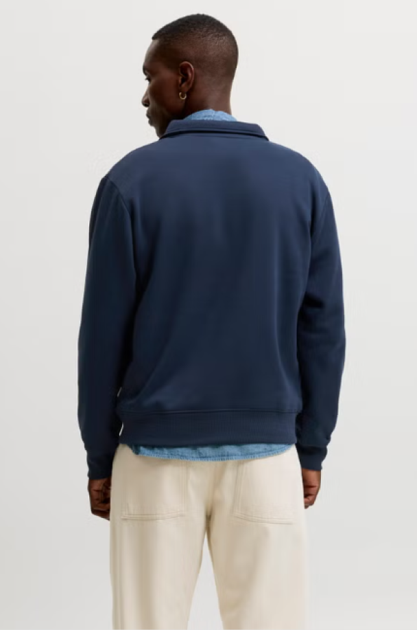 Bradley Sweat Zip Polo  - Image 2