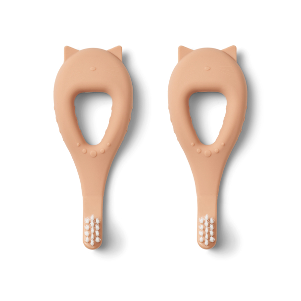 Janelle Cat Toothbrush 2-pk - Tuscany Rose - Image 1