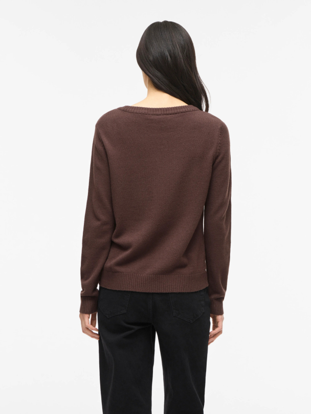 VIRIL O-NECK L/S KNIT TOP - NOOS - Image 6
