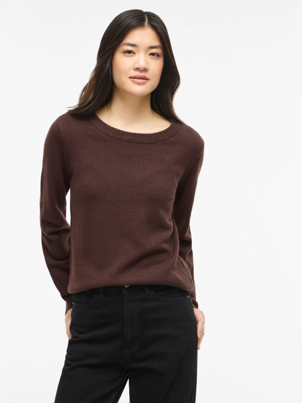 VIRIL O-NECK L/S KNIT TOP - NOOS - Image 4