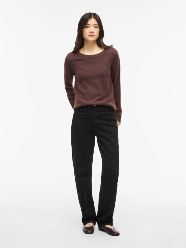 VIRIL O-NECK L/S KNIT TOP - NOOS - Image 5