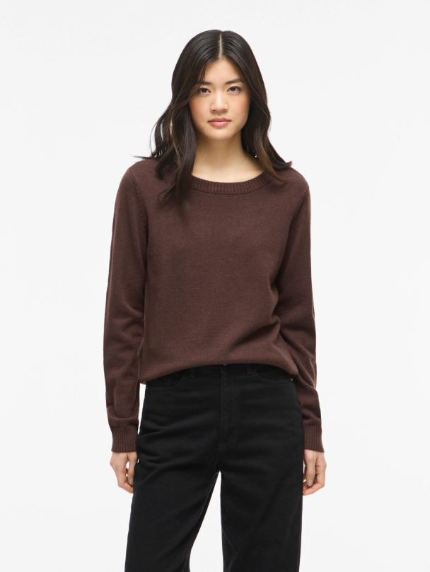 VIRIL O-NECK L/S KNIT TOP - NOOS - Image 3