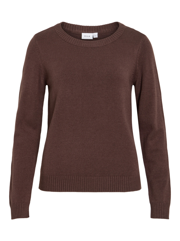 VIRIL O-NECK L/S KNIT TOP - NOOS - Image 1