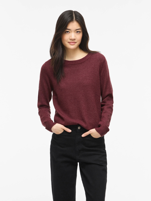 VIRIL O-NECK L/S KNIT TOP - NOOS - Image 4