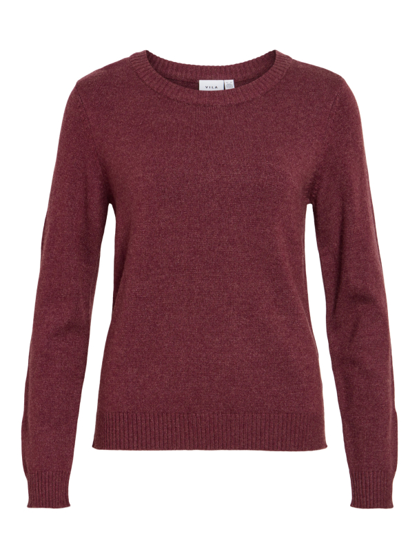 VIRIL O-NECK L/S KNIT TOP - NOOS - Image 1