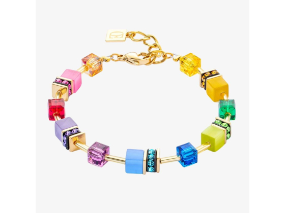 GEOCUBE Bracelet Bright Rainbow