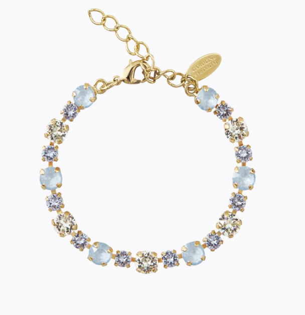 Calanthe bracelet - Gold-Sky Combo - Image 1