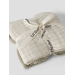 Muslinkluter 3pk, Moss Gray / Turtledove - Lil' Atelier