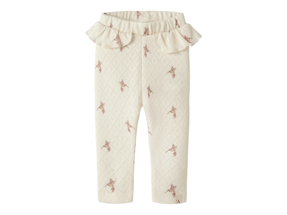Rachello Slim Leggings, Turtledove / Bird - Lil' Atelier