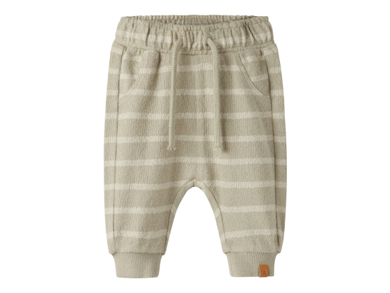 Oby Loose Pant, Moss Gray / Turtledove - Lil' Atelier