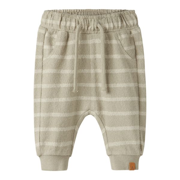 Oby Loose Pant, Moss Gray / Turtledove - Lil' Atelier