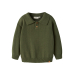 Olo Knit Polo, Cypress - Lil' Atelier