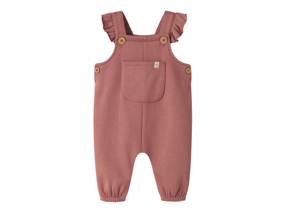 Kilano Loose Sweat Overall, Withered Rose - Lil' Atelier