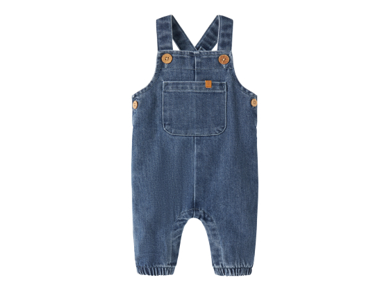 Obello Denim Overall, Dark Blue Denim - Lil' Atelier