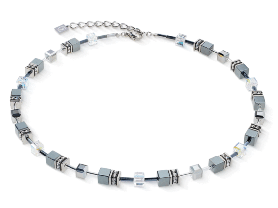 GEOCUBE Necklace Platinum
