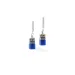 GeoCUBE Earrings Precious Motion Blue Moon Bicolour