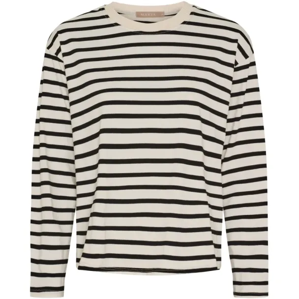 McdKara langermet t-shirt, svart - Image 1