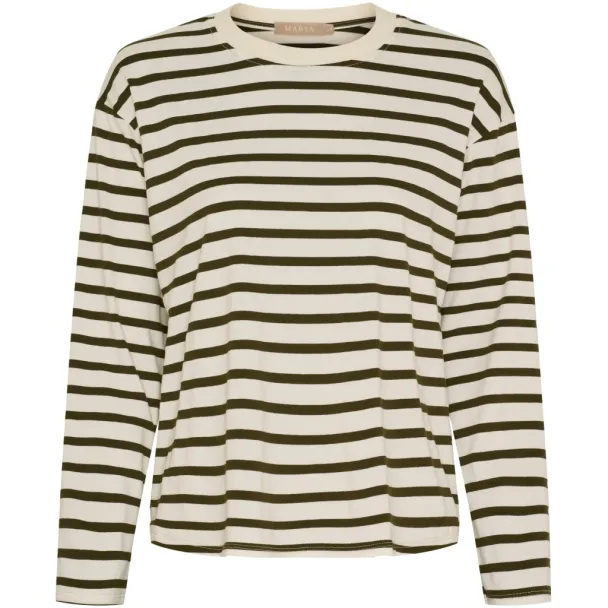 McdKara langermet t-shirt, oliven - Image 1