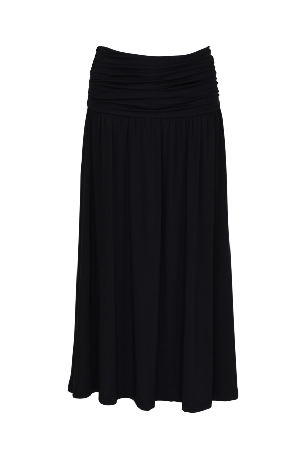Jersey Skirt - Black - Image 1