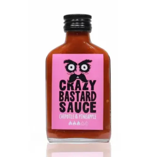 CRAZY BASTARD SAUCE CHIPOTLE & PINEAPPLE 100ml
