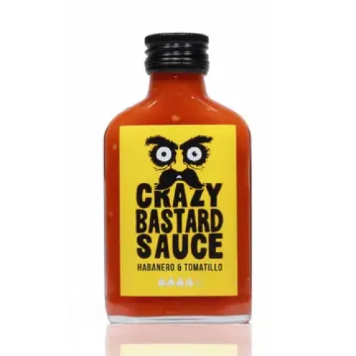 CRAZY BASTARD SAUCE HABANERO & TOMATILLO 100ml