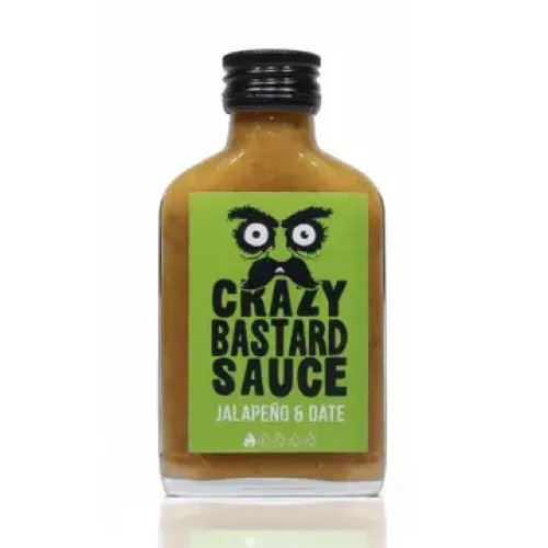 CRAZY BASTARD SAUCE JALAPENO & DATE 100ml