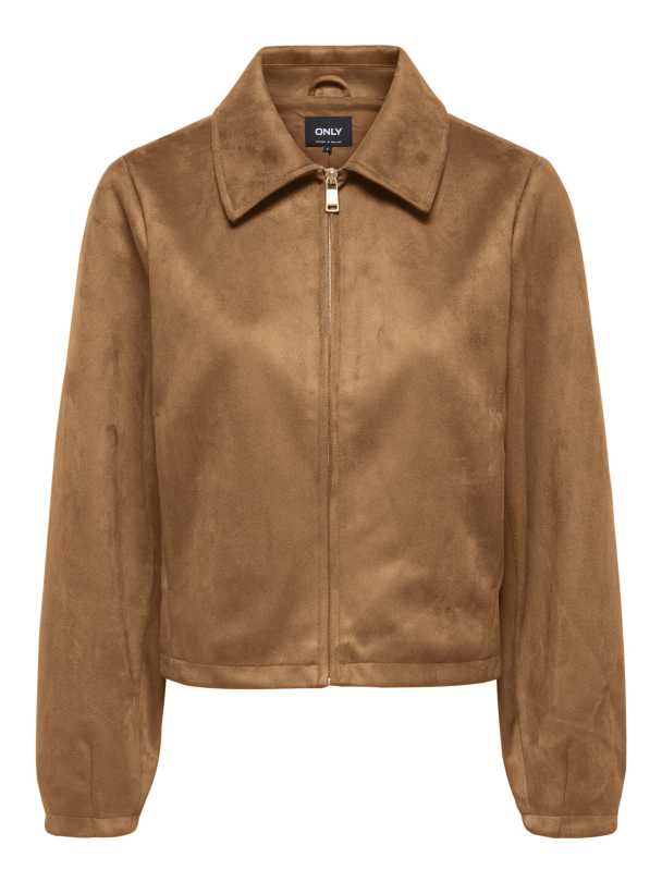 ONLCAROLINA FAUX SUEDE ZIP JKT CC OTW - Image 1