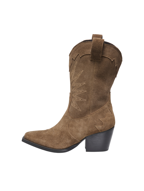 ONLEVA LEATHER COWBOY BOOT - Image 1