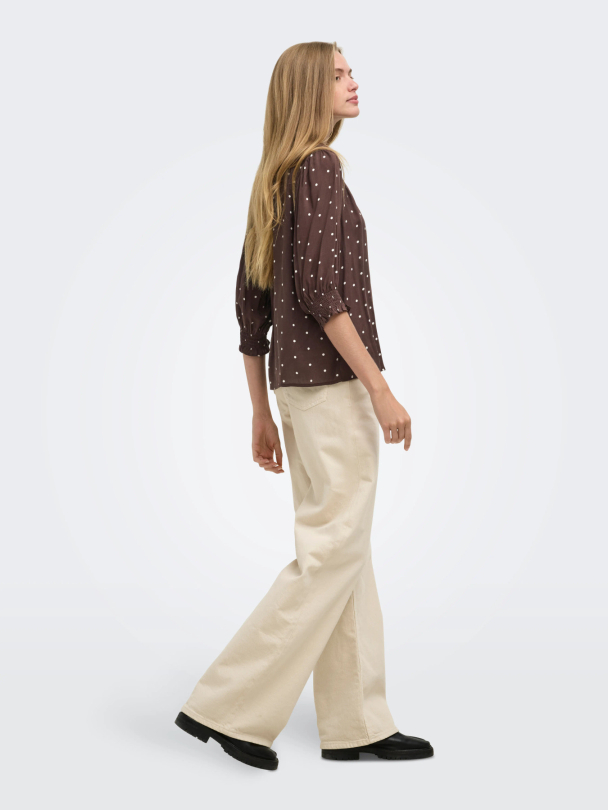 ONLRAYA 3/4 SHIRT WVN NOOS 100% VISKOSE - Image 6