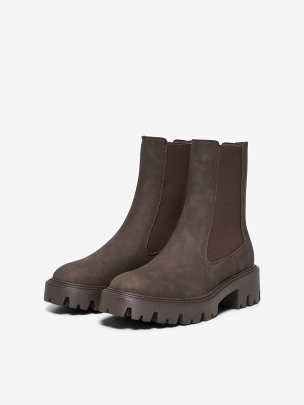 ONLBETTY-6 MONOCHROME PU BOOT NOOS - Image 4