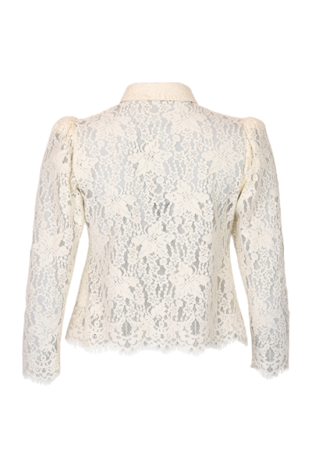 Lace Shirt - Vintage White - Image 2