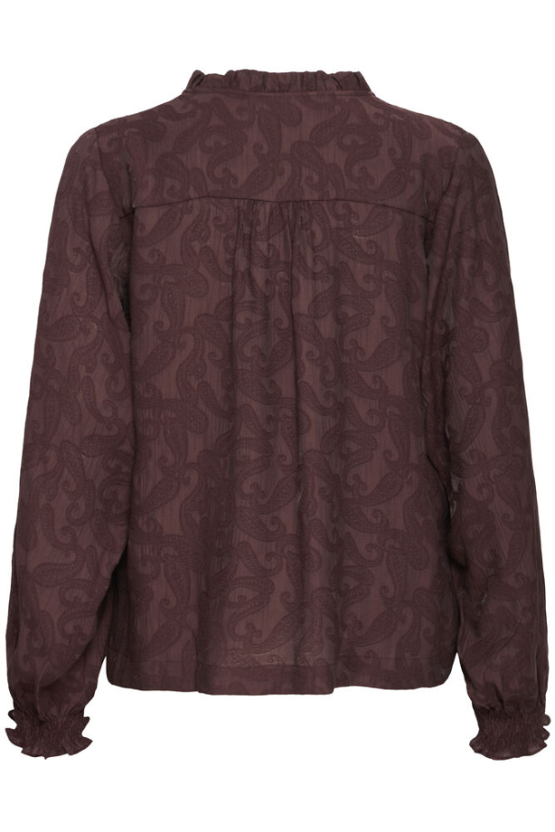 PZdinea Bluse Brun - Image 3