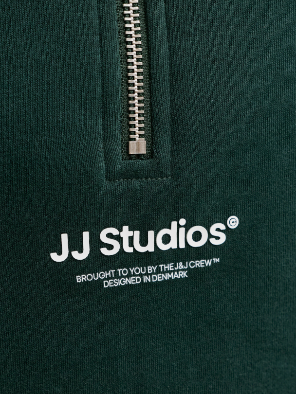 JJESOHO SWEAT QUARTER ZIP HN NOOS JNR - Image 4