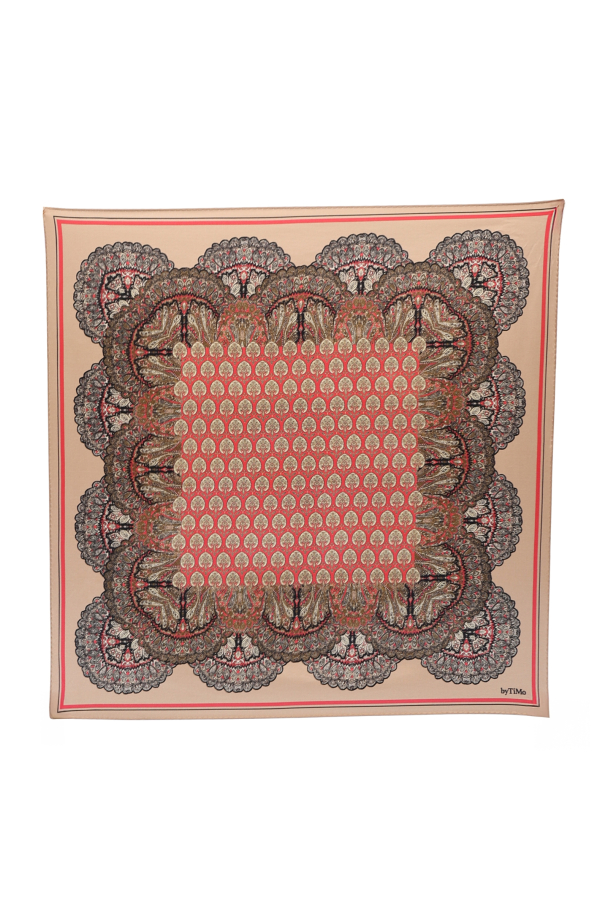 Silk Scarf 60x60 - Autumn Paisely