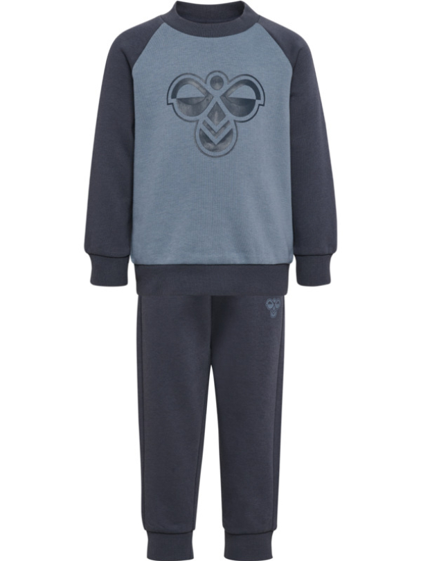 HMLmini Reg Bumble Joggedress Blå - Image 1