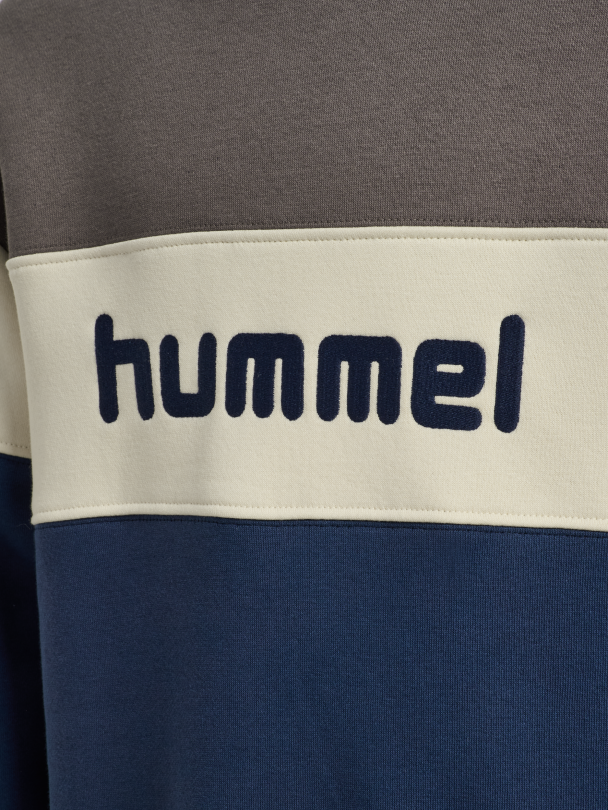 HMLjr Loose Block Crewneck Genser  - Image 3