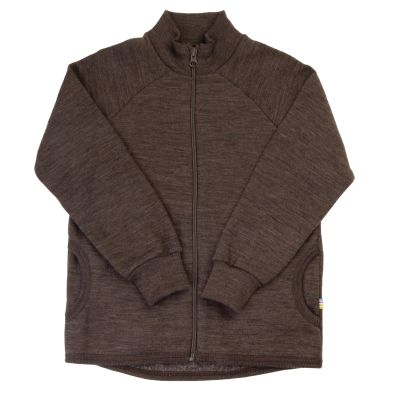 Cardigan Ull - Mørk Brun