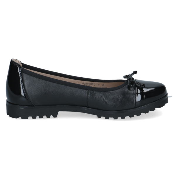 Ballerina Sko Skinn Svart 22150 - Image 3