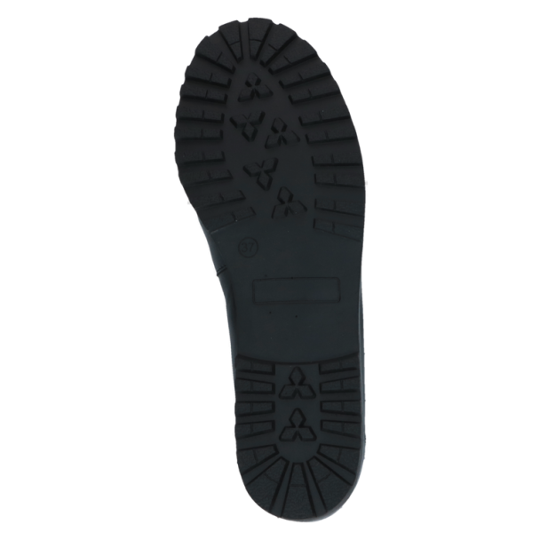 Ballerina Sko Skinn Svart 22150 - Image 5