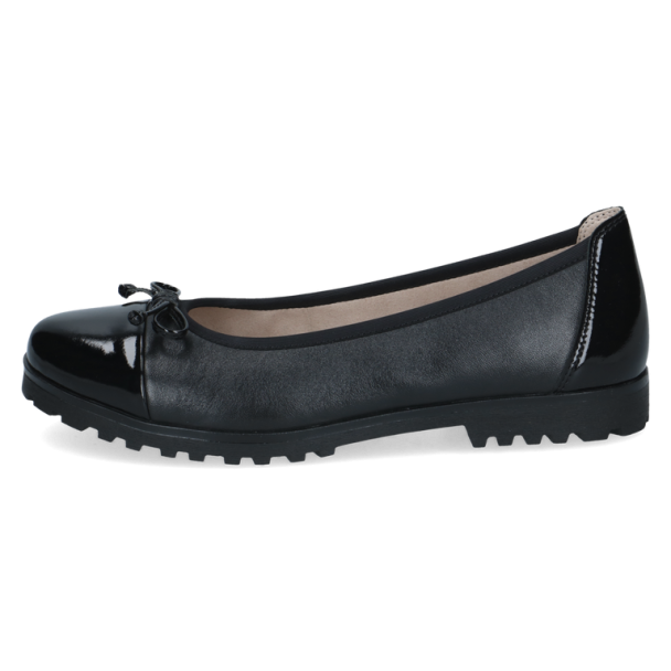 Ballerina Sko Skinn Svart 22150 - Image 2
