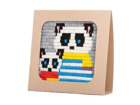 Broderisett - Panda