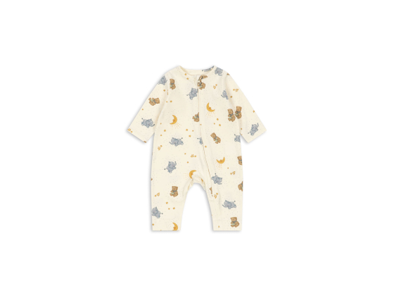 Basic Zip Onesie, Cucciolo - Konges Sl&oslash;jd