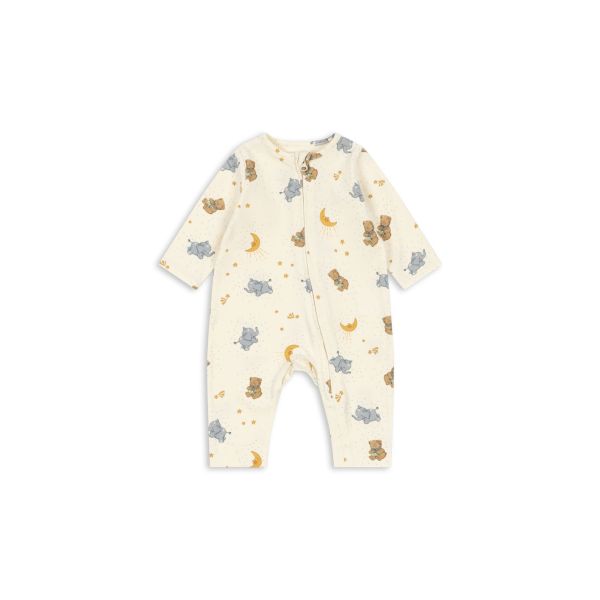 Basic Zip Onesie, Cucciolo - Konges Sl&oslash;jd